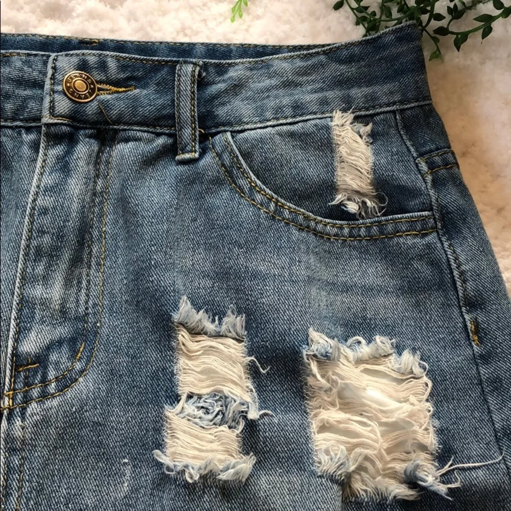SHEIN jean skirt - Picture 4 of 12